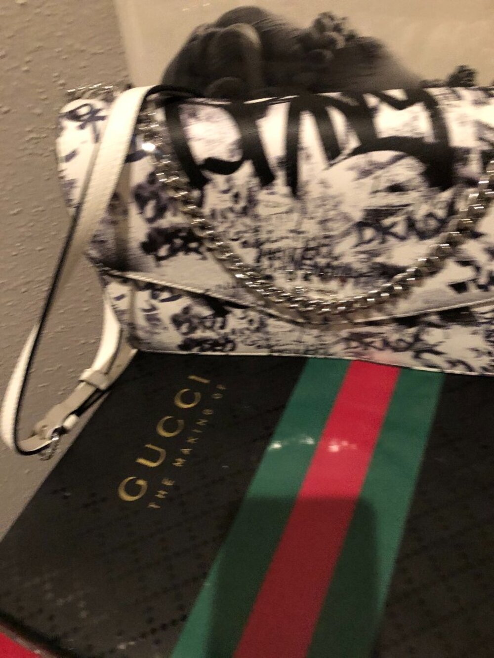 DKNY Graffiti Crossbody Bag